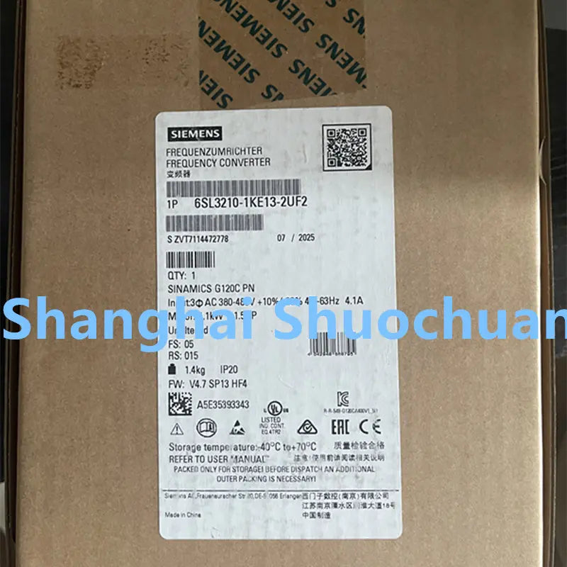 SINAMICS G120C 6SL3210-1KE13-2UF2