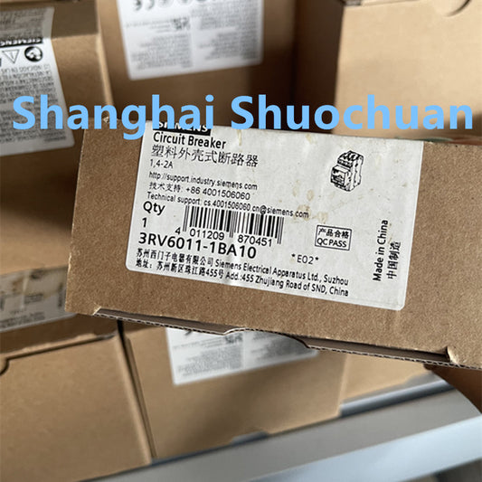 Siemens 3RV6011-1BA10 motor protection circuit breaker 0.75KW 1.4-2A
