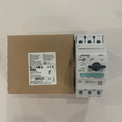 siemens3RV5031-4GA10Circuit breakers 3645 A, A release 3645 A, used for motor protection, level 10, short-circuit release 585 A, screw terminal standard exchange capacity SIRIUS