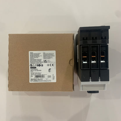 siemens3RV5031-4GA10Circuit breakers 3645 A, A release 3645 A, used for motor protection, level 10, short-circuit release 585 A, screw terminal standard exchange capacity SIRIUS