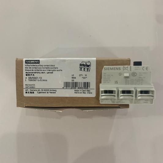 siemens3RV5901-1DAuxiliary switch, lateral dimensions S2, S3 for circuit breaker 1 NO+1 NC