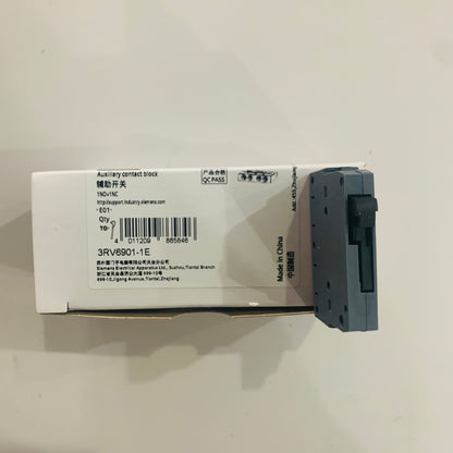 siemens3RV6901-1EAuxiliary switch, horizontal S00, S0， Used for circuit breaker with 1 normally open contact and 1 normally closed contact