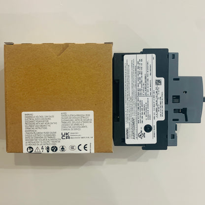 siemens 3RV6011-1KA10Circuit breaker 12.5 A release 912.5 A, N release 156 A, used for motor protection, grade 10, threaded connection, standard exchange capacity