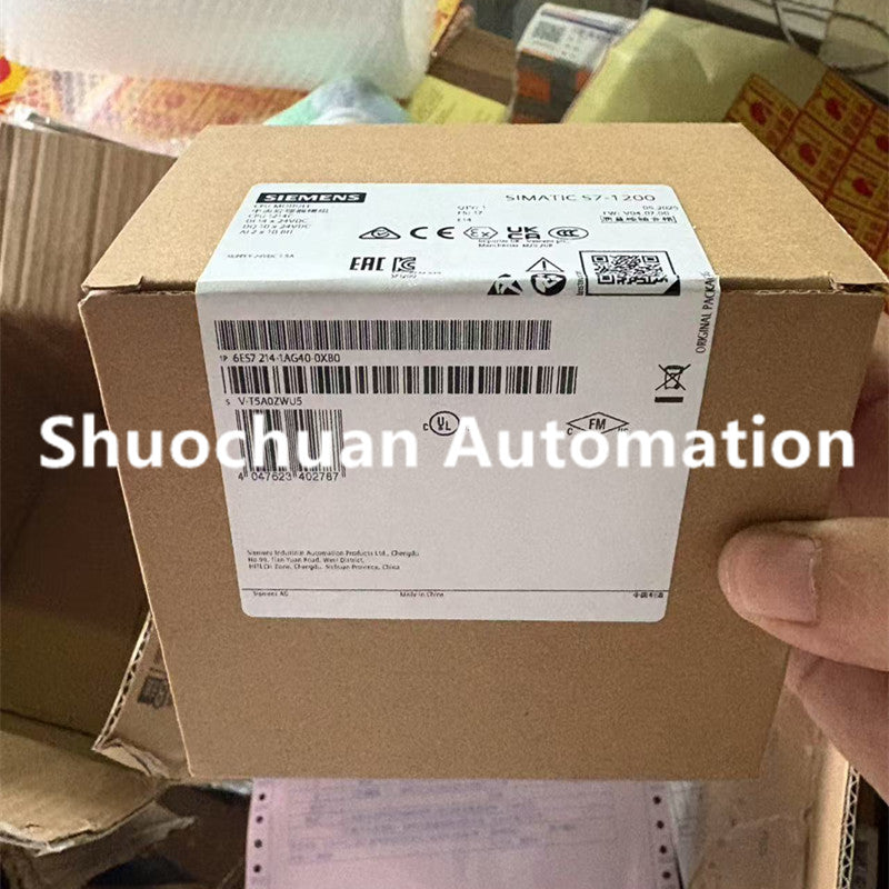 Siemens SIMATIC S7-1200 PLC 6ES7214-1AG40-0XB0 CPU 1214C DC/DC/DC