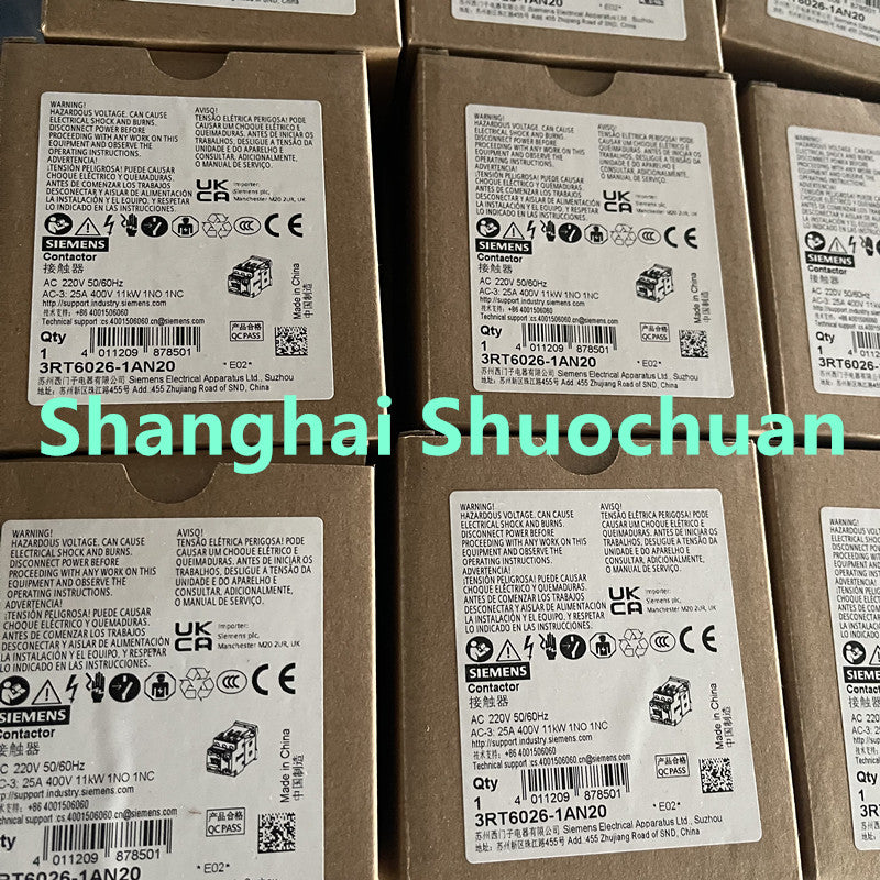 Siemens contactor3RT6026-1AN20