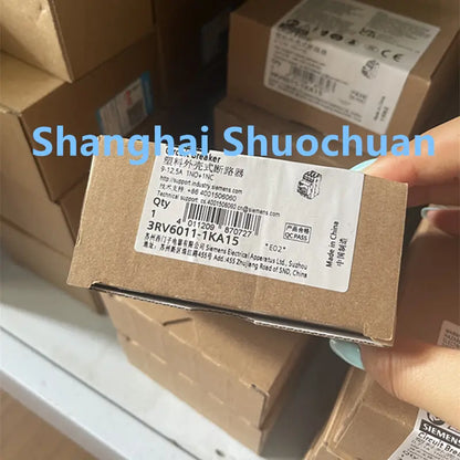 Siemens 3RV6011-1KA15 motor protection circuit breaker 5.5KW 9-12.5A 1NO/1NC