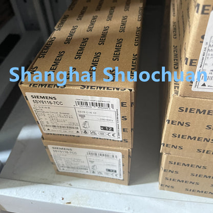 Siemens 5SY6116-7CC miniature circuit breaker 1P 16A C 6kA 230/400VAC