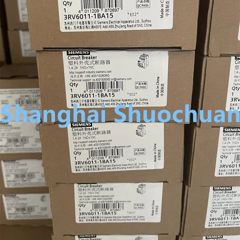Siemens circuit breaker3RV6011-1BA15 1NO+1NC