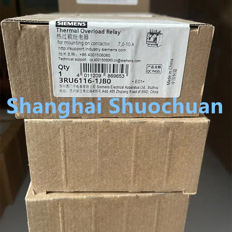 Siemens3RU6116-1JB0 thermal overload relay 7-10A