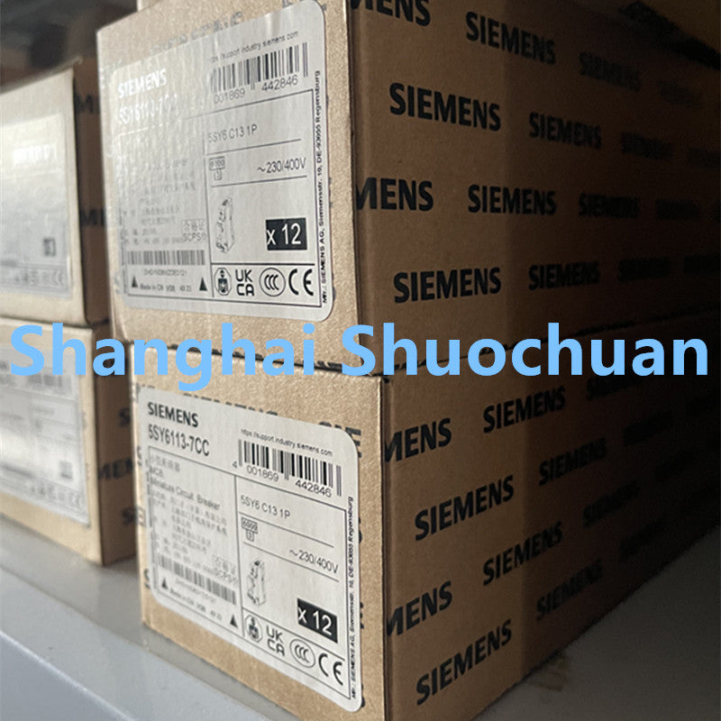 Siemens 5SY6113-7CC miniature circuit breaker  1P 13A C 6kA 400VAC