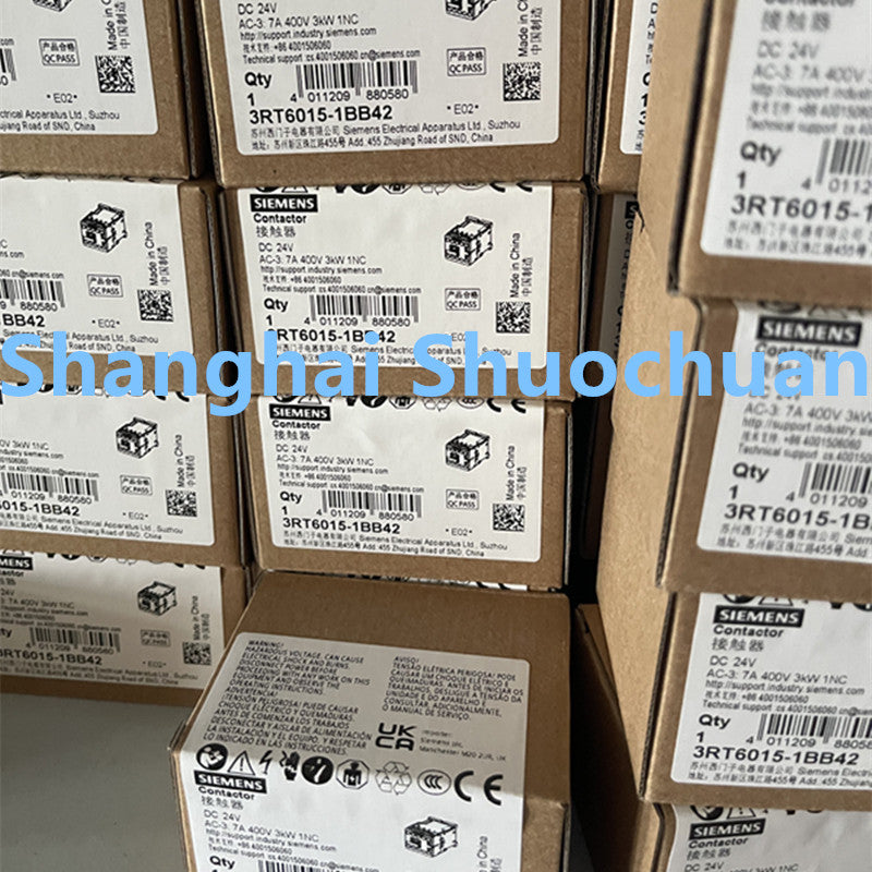 Siemens   3RT6015-1BB42 AC contactor  DC24V 7A 1NC