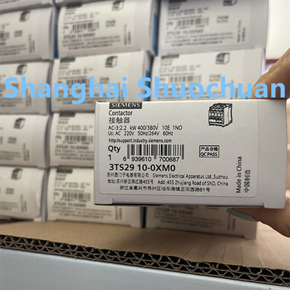 Siemens 3TS2910-0XM0 AC contactor 3P 3NO 6A 220VAC 50Hz 1NO
