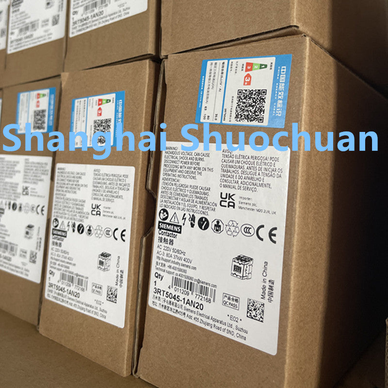 Siemens 3RT5054-1AN20 AC contactor AC220V 50/60HZ 65A