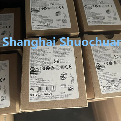 Siemens contactor3RT6024-1AL20 230 V AC 50/60 HZ AC3 5.5 kW 400 V