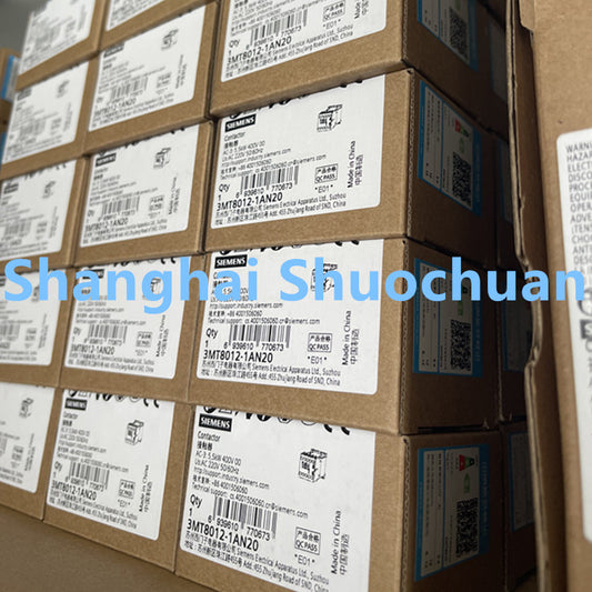 Siemens 3MT8012-1AN20 AC contactor  3P 3NO 12A 220VAC 50/60Hz