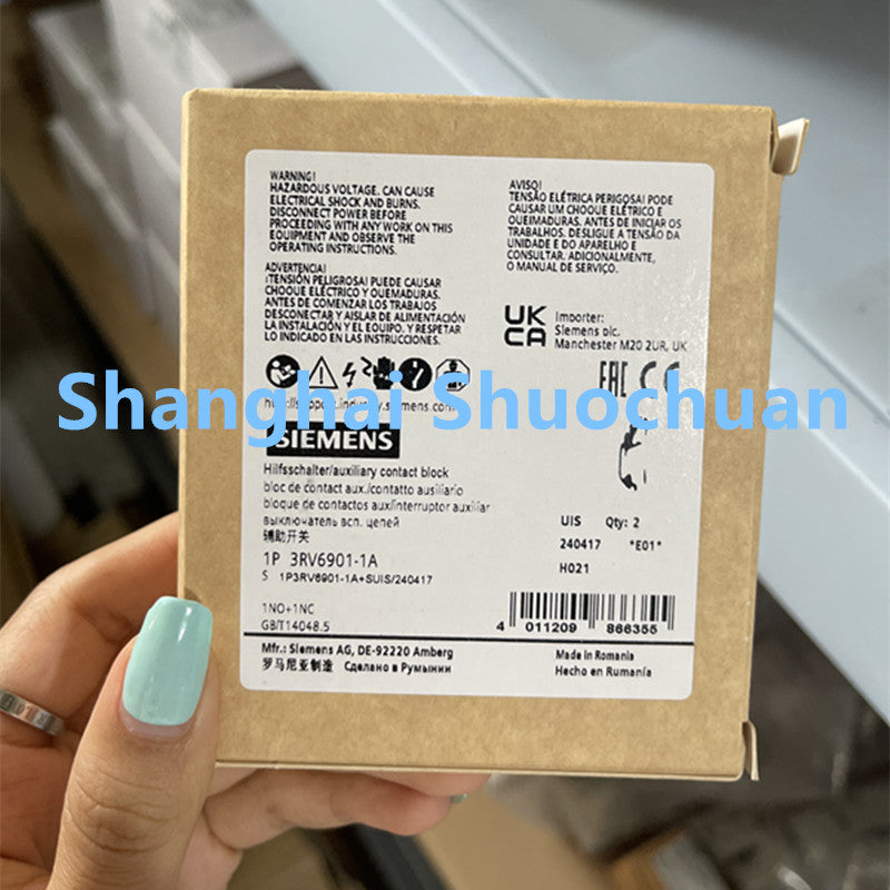 Siemens 3RV6901-1A auxiliary contact 1NO/1NC