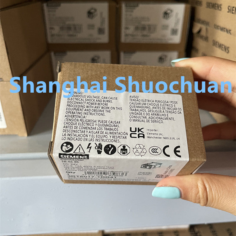 Siemens 3RT6017-1BB41 AC contactor DC24V 12A 1NO