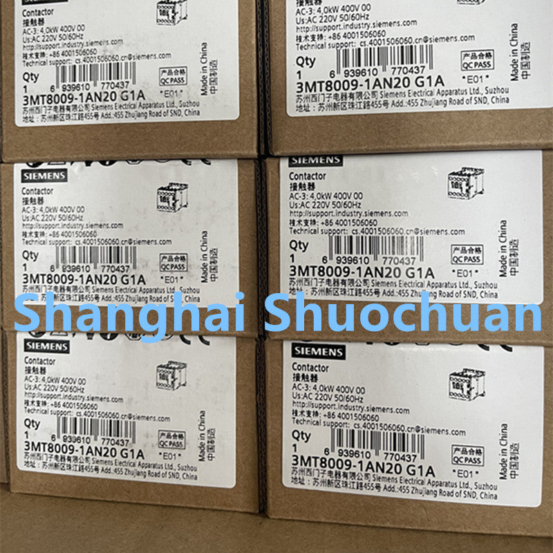 Siemens 3MT8009-1AN20 G1A AC contactor