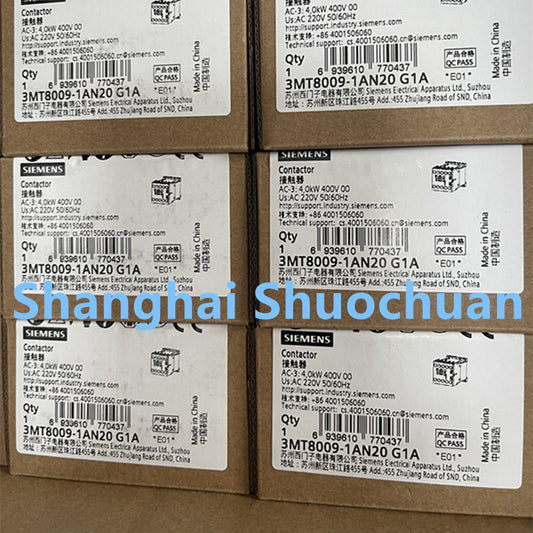 Siemens 3MT8009-1AN20 G1A AC contactor