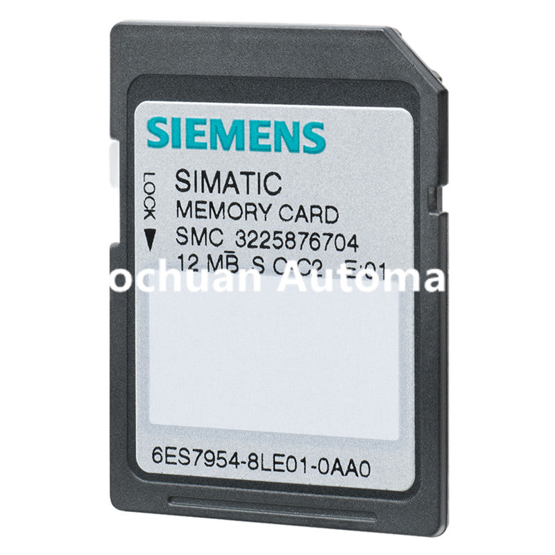 Siemens  6ES7954-8LC04-0AA0 SIMATIC S7 memory cards for S7-1200/1500  4MB