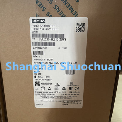 Siemens 6SL3210-1KE13-2UP2 frequency converter G120 series